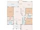 Detailed floor plan showcasing the home's layout and dimensions at 489 Tournament Dr, Spring Hill, FL 34608