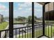 Enjoy tranquil waterfront views of the canal and boat docks from the unit's private balcony at 5640 Ferguson Ct # 2203, New Port Richey, FL 34652