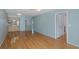 Open-concept living area with hardwood floors at 5640 Ferguson Ct # 2203, New Port Richey, FL 34652