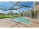 Enjoy the private pool with spacious patio, ideal for outdoor living and entertaining guests at 7328 Blue Skies Dr, Spring Hill, FL 34606