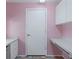 Home office offers plenty of storage space with built-in cabinets at 7445 Nature Walk Dr, Spring Hill, FL 34606