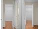 A walk-in closet view at 7445 Nature Walk Dr, Spring Hill, FL 34606