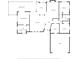 Detailed floor plan showing the layout of the home including bedrooms, baths, kitchen, and living areas at 8143 Channel Dr, Port Richey, FL 34668