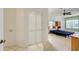 Bedroom featuring carpet floors, ceiling fan, and an closet at 8540 Caitlin Ct, Hudson, FL 34667