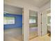 Hallway with views to bedrooms and bathroom at 8540 Caitlin Ct, Hudson, FL 34667