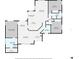 Home layout featuring kitchen, dining area, living room, primary bedroom, and two additional bedrooms at 8811 Napa Loop, New Port Richey, FL 34653