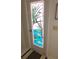 Door decorated with a pair of herons in a marsh at 9168 Southern Comfort Ct, Weeki Wachee, FL 34613