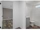 En-suite bathroom featuring a single vanity and shower-tub combination at 16104 Naples St, Brooksville, FL 34604