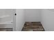 This walk-in closet offers plenty of storage space at 16104 Naples St, Brooksville, FL 34604