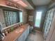 Bright bathroom features vanity and decorative accents at 3128 Montague Ave, Spring Hill, FL 34608