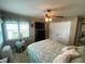 Bedroom with ceiling fan and closet at 3128 Montague Ave, Spring Hill, FL 34608