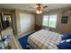 Cozy bedroom with closet and a view of the outdoors at 3128 Montague Ave, Spring Hill, FL 34608