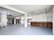 Unfinished basement featuring lots of open space, utility hookups and multiple ceiling fans at 3342 Turks Cap Dr, Hernando Beach, FL 34607