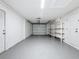 This attached garage is perfect for parking or extra storage space at 3545 Landale Dr, Holiday, FL 34691