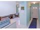 Bright entryway with tile flooring, leading to an open office area and interior rooms at 6462 River Run Blvd, Weeki Wachee, FL 34607
