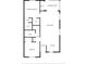 Detailed floor plan showcasing the layout, including bedrooms, bathrooms, living spaces, and utility areas at 7700 Danube Dr # 7700, Hudson, FL 34667