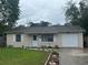 Charming single-story home featuring a well-maintained front yard and a one car garage with a paved driveway at 9536 Mayson St, New Port Richey, FL 34654