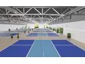 Indoor pickleball courts with ample space at 2170 Robinhood Street # A3-404, Sarasota, FL 34231