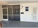 Building entry with screen door and mailbox at 6201 Green View Dr # 130, Sarasota, FL 34231