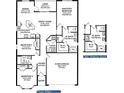 3 bed, 2 bath split floor plan with 2 car garage at 5655 Hale Rd, Venice, FL 34293