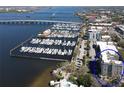 Aerial view showcasing building's waterfront location at 1400 Barcarrota Blvd W # 201, Bradenton, FL 34205