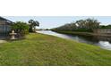 Relaxing canal view from the backyard at 10022 Day Lily Ct, Bradenton, FL 34212