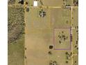 Aerial view of property showing location and surrounding land at 4090 Carlton Rd, Sarasota, FL 34240