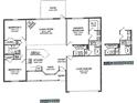 Two-bedroom, two-bath home with open floor plan and two-car garage at 855 Cumberland Rd, Venice, FL 34293