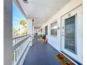 Condo hallway with white walls and a welcoming atmosphere at 1521 Pleasant Rd # A24, Bradenton, FL 34207