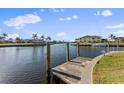 Private dock and serene canal view at 3920 Bal Harbor Blvd # D8, Punta Gorda, FL 33950