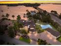 Luxury home with pool, basketball court, and waterfront access at 3544 San Remo Ter, Sarasota, FL 34239