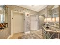 Elegant lobby with elevators and ornate decor at 409 N Point Rd # 501, Osprey, FL 34229
