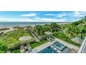 Beachfront property with a pool and ocean views at 2510 Gulf N Dr, Bradenton Beach, FL 34217
