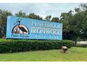 Pinebrook Ironwood Golf Club sign welcoming visitors at 4480 Ironwood Cir # 308A, Bradenton, FL 34209