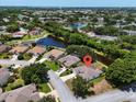 Aerial view showcasing home location and neighborhood at 4701 50Th W Ave, Bradenton, FL 34210