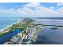 Aerial view of waterfront community at 8911 Midnight Pass Rd # 410, Sarasota, FL 34242