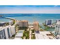 High-rise building and surrounding area, water view at 1111 Ritz Carlton Dr # 1802, Sarasota, FL 34236