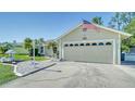 Beige house with two car garage and American flag at 3630 75Th E Ter, Sarasota, FL 34243