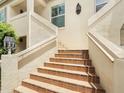 Exterior stairs leading to condo entrance at 4427 Longmeadow # 48, Sarasota, FL 34235