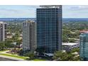 Luxury high-rise building with modern architecture and water views at 2912 W Santiago St # 2004, Tampa, FL 33629