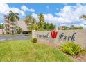 Central Park condos entrance sign, inviting residents and guests at 835 S Osprey Ave # 204, Sarasota, FL 34236