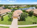 Single-Gathering home with tile roof and two-car garage at 12721 Fontana Loop, Bradenton, FL 34211