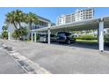 Covered parking spaces available for residents at 2100 Benjamin Franklin Dr # 105, Sarasota, FL 34236