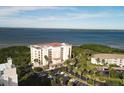 Aerial view of the building and waterfront at 2715 Terra Ceia Bay Blvd # 702, Palmetto, FL 34221