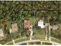 Aerial view of a home with surrounding landscape at 22105 Deer Pointe Xing, Bradenton, FL 34202