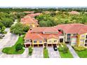 Aerial view of community townhomes at 5551 Bentgrass Dr # 11-103, Sarasota, FL 34235