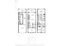 3-story floor plan showcasing spacious living areas and 3-car garage at 9967 Key Haven Rd # 19, Seminole, FL 33777