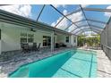 Inviting screened-in pool and patio area, perfect for relaxation at 12105 Goldenrod Ave, Bradenton, FL 34212