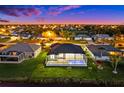 Luxury home with pool and canal-front lot, offering stunning sunset views at 45 Bunker Ln, Rotonda West, FL 33947