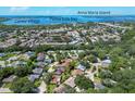Property location shown in an aerial view of Cortez Village at 6935 Arbor Oaks Cir, Bradenton, FL 34209